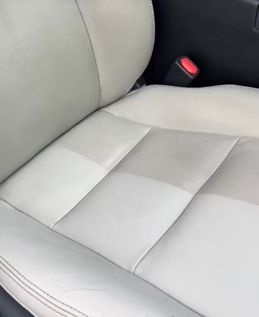 KrytexPower Car Leather Cleaner Kit – Clean & Condition Set for Auto Interior